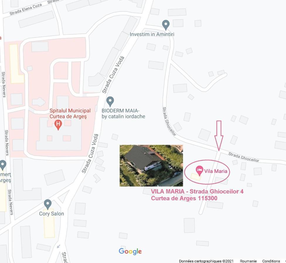 Апартаменты Cazare Vila Maria Куртя-де-Арджеш Экстерьер фото